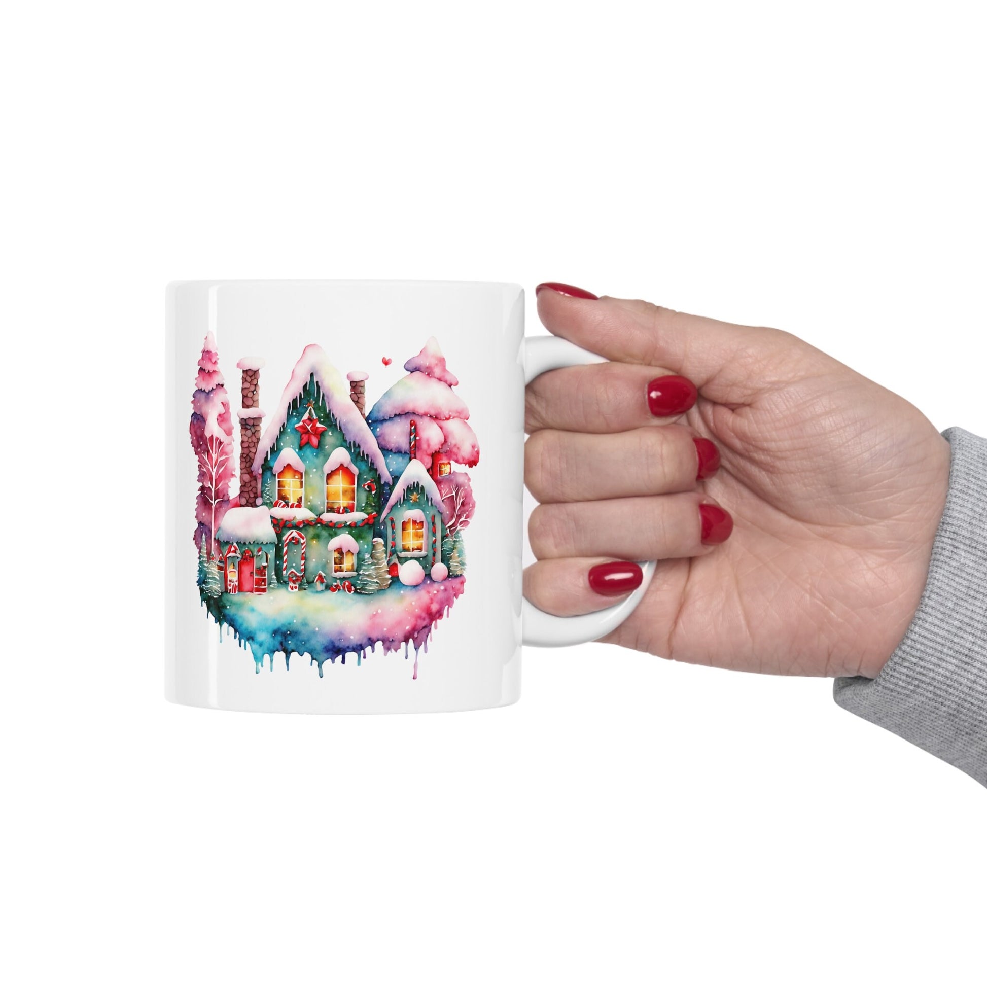 The Christmas Floating Cottage Mug Makes the Perfect Gift for Friends, Family, Coworkers or yourself.  Check Out My Shop for even more Great Designs.
www.scorpiontees.etsy.com