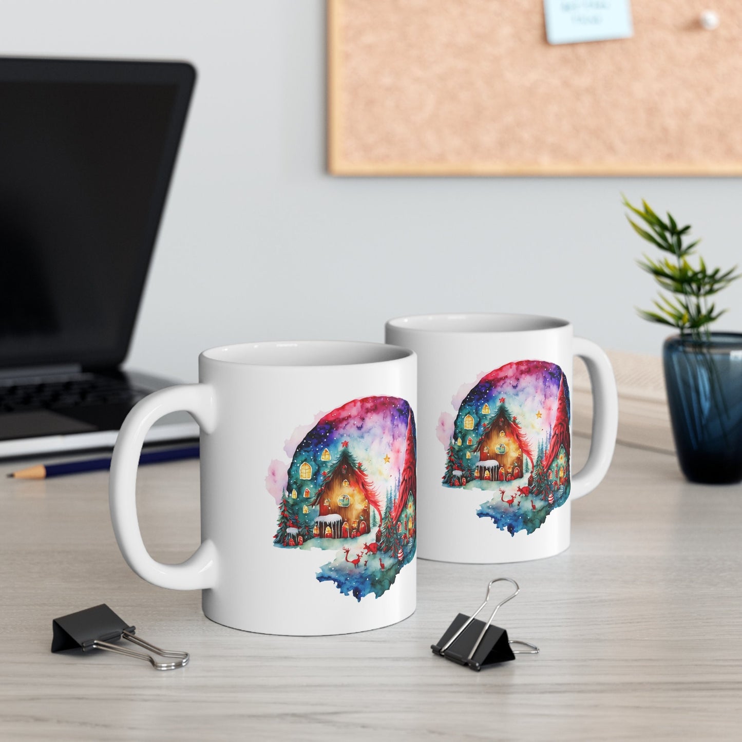 The Beauty Of Christmas Mug Makes the Perfect Gift for Friends, Family, Coworkers or yourself.  Check Out My Shop for even more Great Designs.
www.scorpiontees.etsy.com