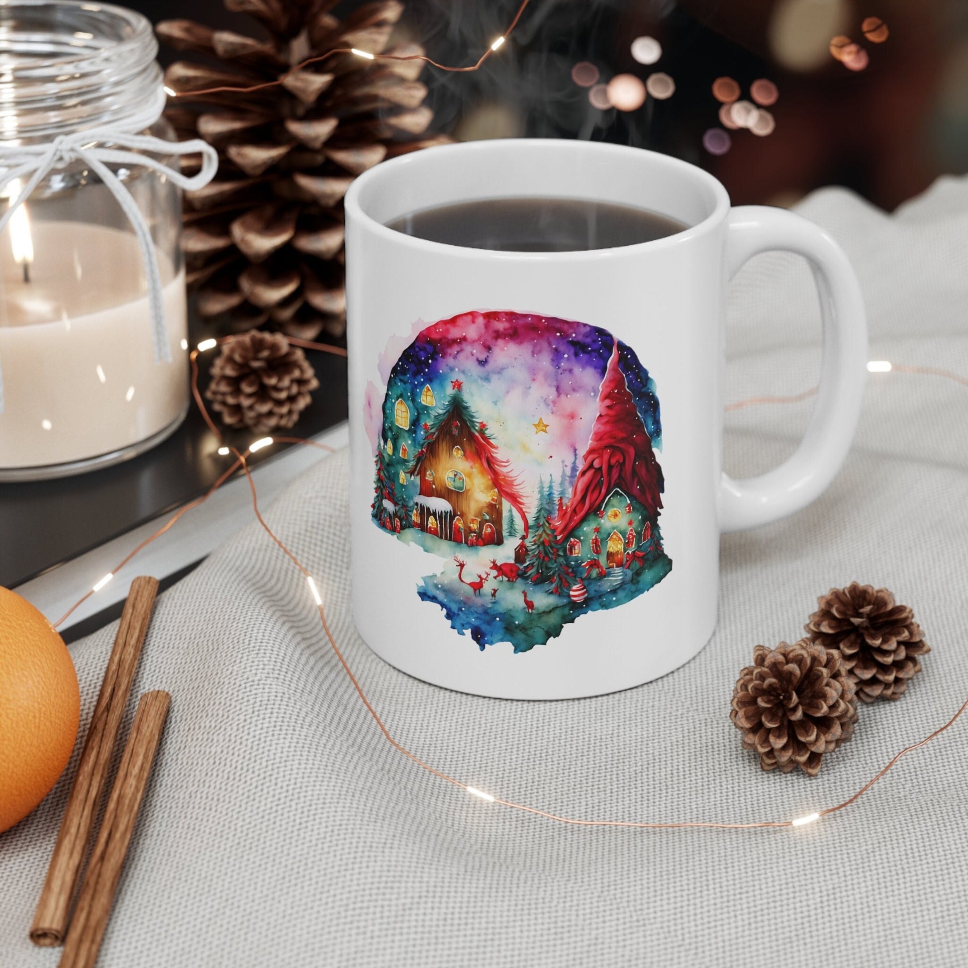 The Beauty Of Christmas Mug Makes the Perfect Gift for Friends, Family, Coworkers or yourself.  Check Out My Shop for even more Great Designs.
www.scorpiontees.etsy.com