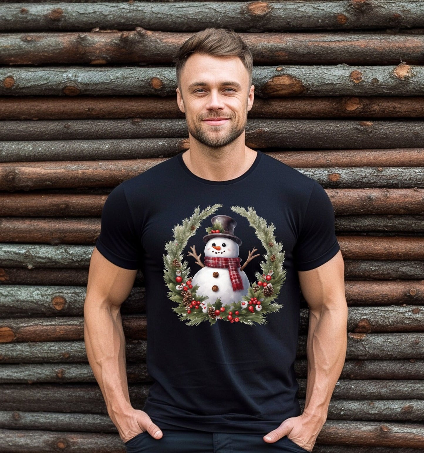 Snowman Reef Christmas T-Shirt, Perfect Holiday Cheer Tee, Gift Shirt for Christmas Spirit, Cute Xmas Shirt for Family and friends