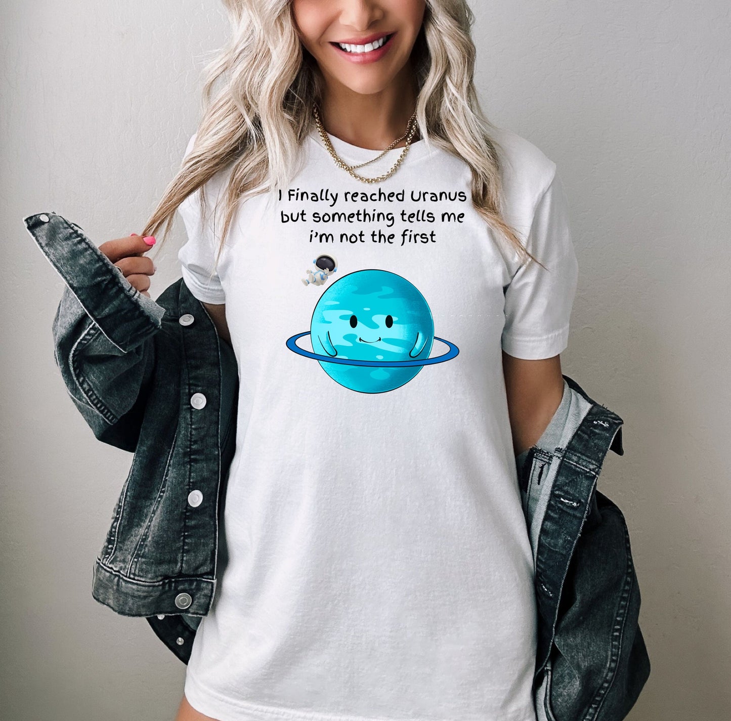 Reached Uranus shirt, Cute Uranus Shirt, Uranus T - shirt, Funny Uranus Shirt, Uranus Tee shirt, Love Uranus shirt, Gag Uranus shirt, planet