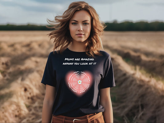 Moms are amazing any way you look at it shirt, amazing Mom Gift shirt, a Mothers love shirt, mom Tee shirt, grandma shirt, mamas shirt