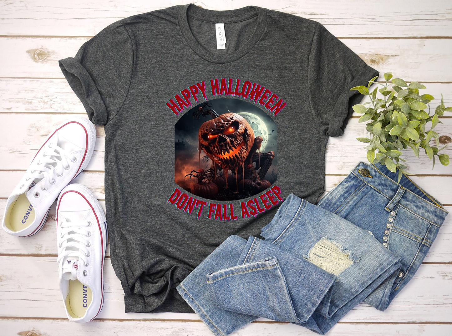 Scary Halloween Pumpkin shirt, Mens Womens Evil Halloween Tee, Horror Halloween T Shirt, Creepy Halloween Pumpkin Shirt, Dark Pumpkin shirt