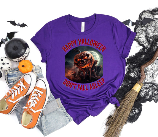 Scary Halloween Pumpkin shirt, Mens Womens Evil Halloween Tee, Horror Halloween T Shirt, Creepy Halloween Pumpkin Shirt, Dark Pumpkin shirt