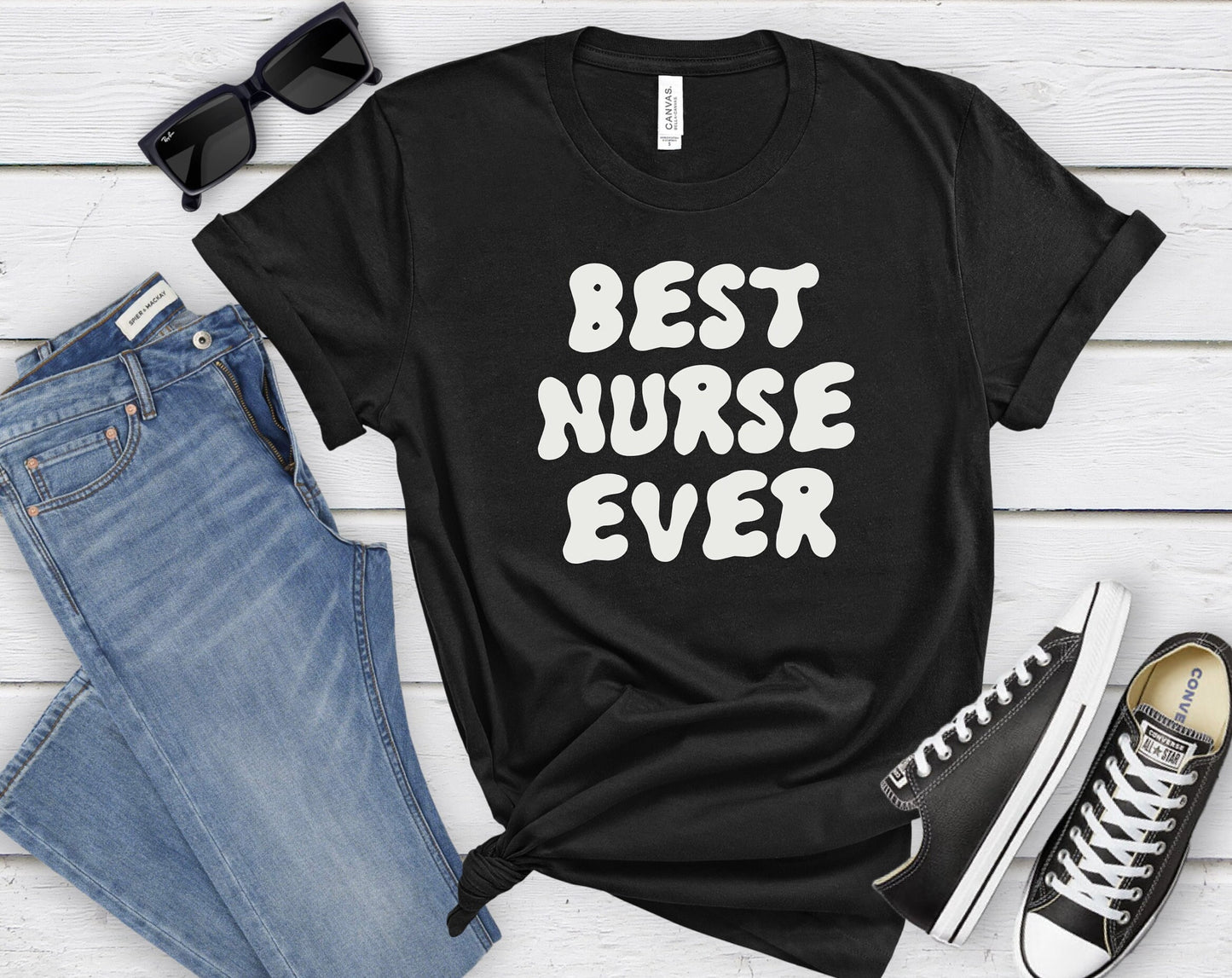 Best Nurse Ever T Shirt, I love nurses shirt, Awesome gift shirt for nurses, gift shirt for a special nurse, Thank you gift shirt for nurses