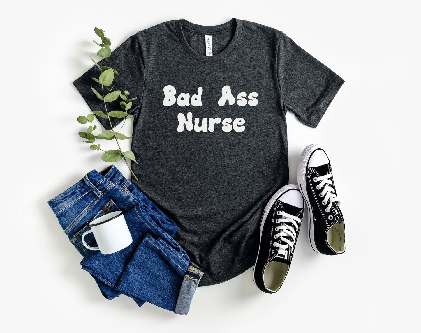 Bad Ass Nurse T Shirt, I love nurses shirt, Awesome gift shirt for nurses, gift shirt for a special nurse, Thank you gift shirt for nurses