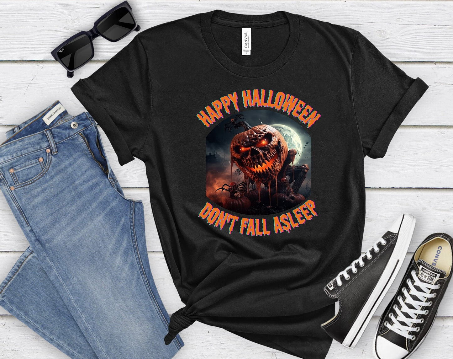 Scary Halloween Pumpkin shirt, Mens Womens Evil Halloween Tee, Horror Halloween T Shirt, Creepy Halloween Pumpkin Shirt, Dark Pumpkin shirt