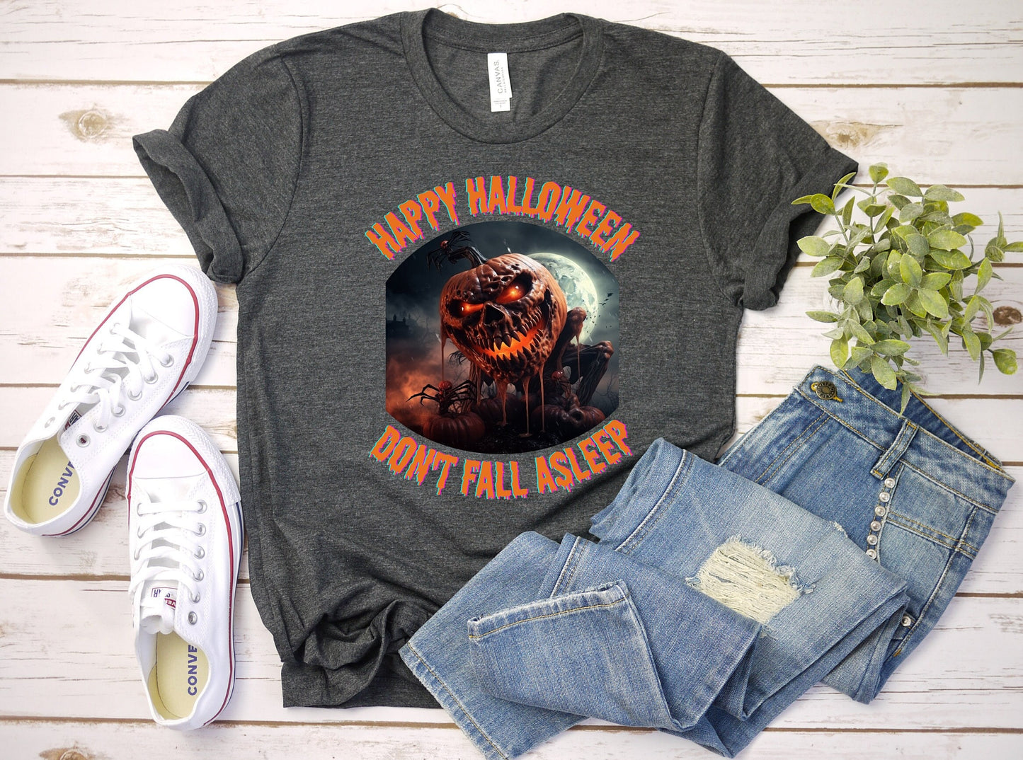 Scary Halloween Pumpkin shirt, Mens Womens Evil Halloween Tee, Horror Halloween T Shirt, Creepy Halloween Pumpkin Shirt, Dark Pumpkin shirt