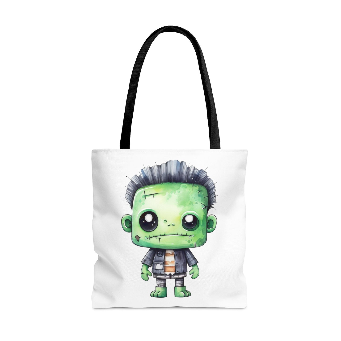 Tote Bag with a young Frankenstein, Frankenstein Tote bag for any Occassion,, Frankenstein Halloween Tote Bag,  Mens, Womens, Kids Tote bag