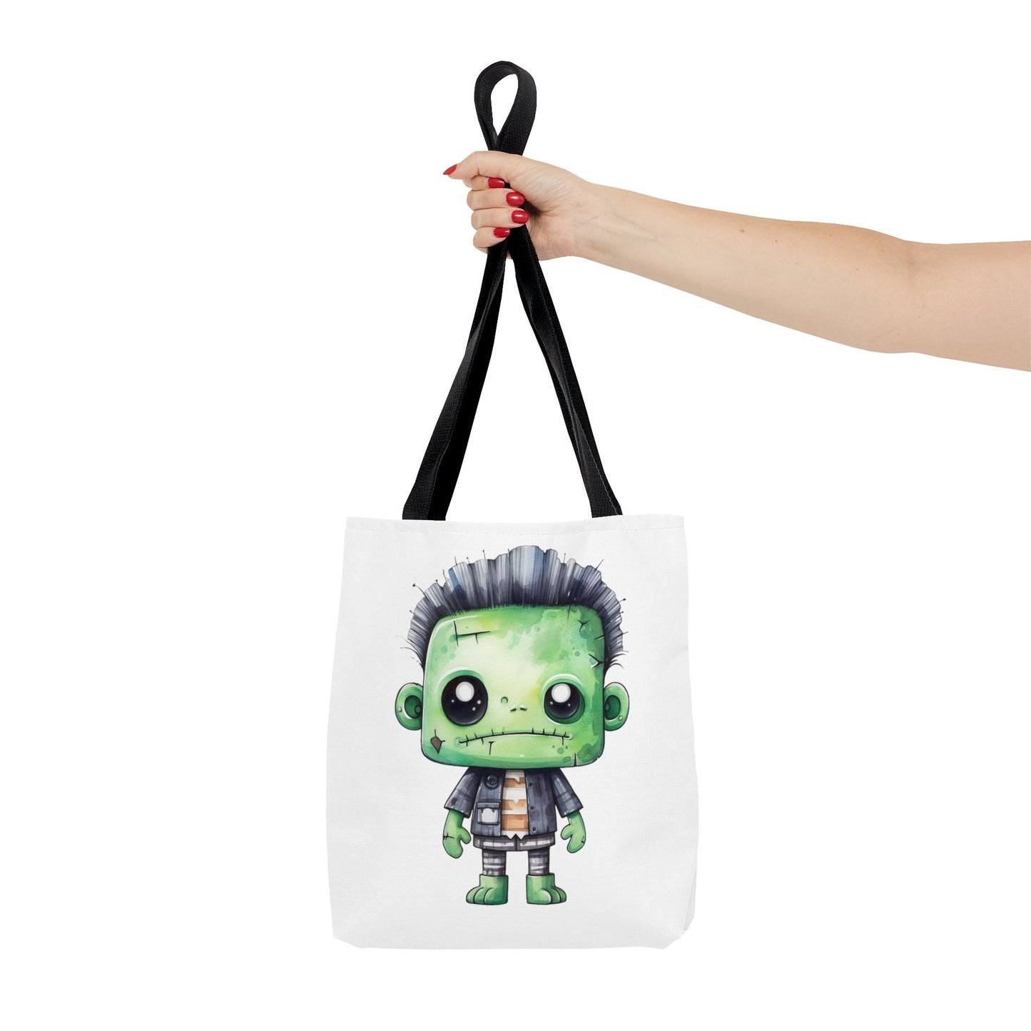 Tote Bag with a young Frankenstein, Frankenstein Tote bag for any Occassion,, Frankenstein Halloween Tote Bag,  Mens, Womens, Kids Tote bag