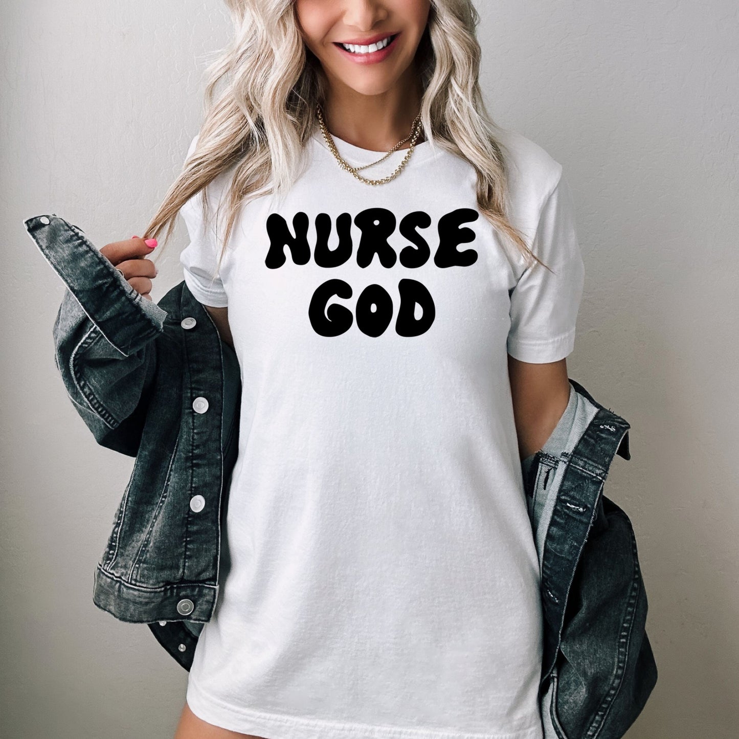 Nurse God Shirt, I love nurses shirt, Awesome gift shirt for nurses, gift shirt for a special nurse, Thank you gift shirt for nurses