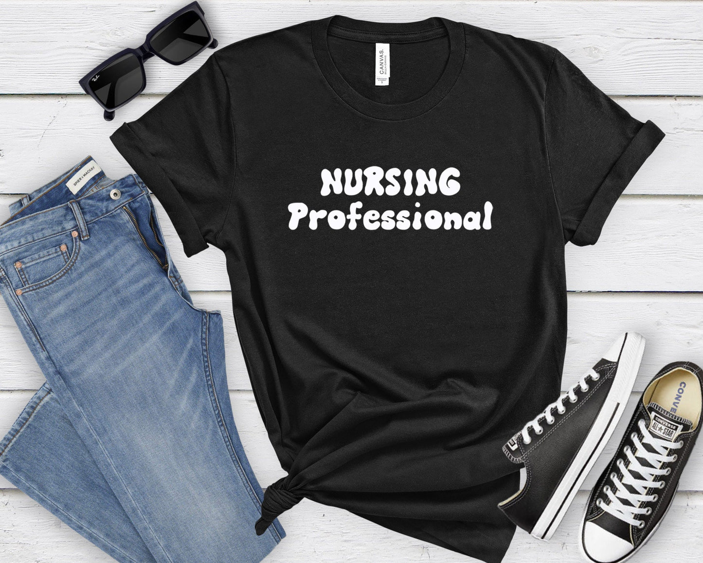 Nursing Professional Shirt, I love nurses shirt, great gift shirt for nurses, gift shirt for special nurse, Thank you gift shirt for nurses