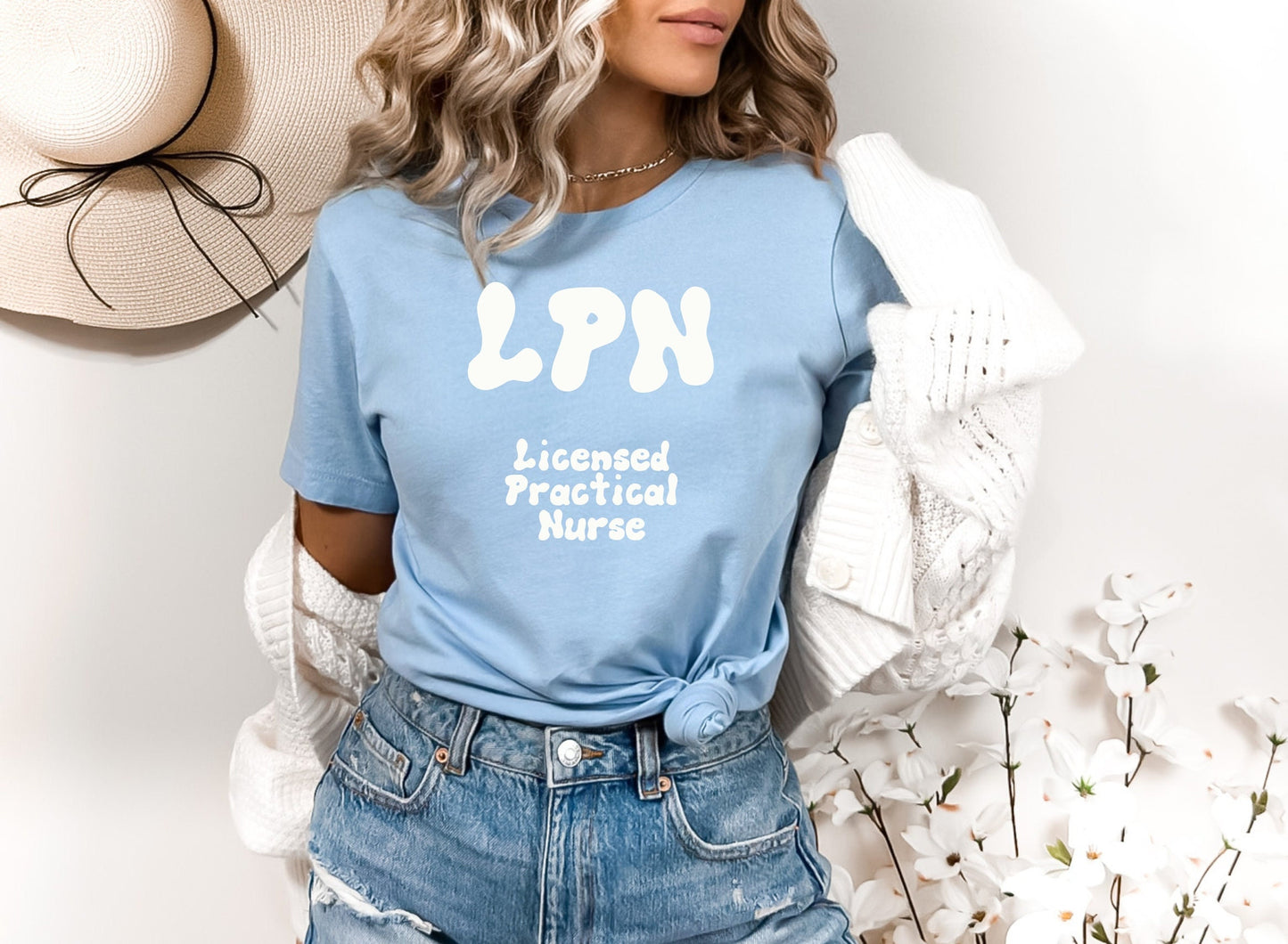 LPN Nurse Shirt, I love nurses shirt, Awesome gift shirt for nurses, gift shirt for a special nurse, Thank you gift shirt for nurses