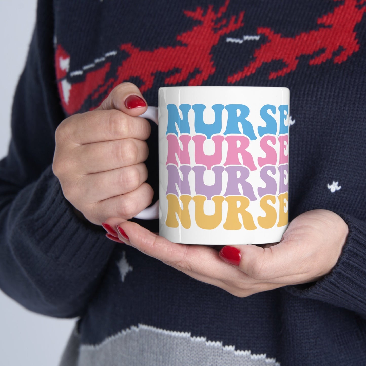 Nurse Nurse Nurse Mug, I love nurses Mug, Awesome gift Mug for nurses, gift Mug for a special nurse, Thank you gift Mug for nurses