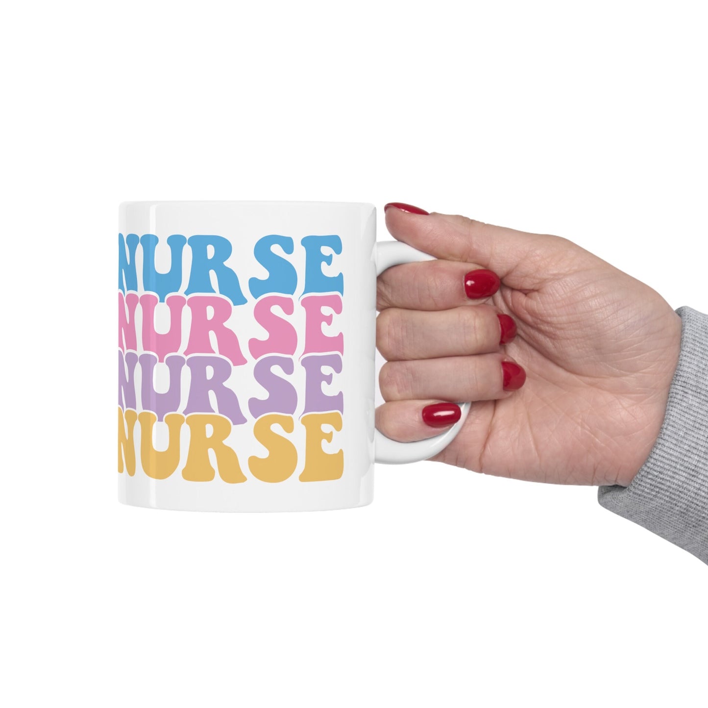 Nurse Nurse Nurse Mug, I love nurses Mug, Awesome gift Mug for nurses, gift Mug for a special nurse, Thank you gift Mug for nurses