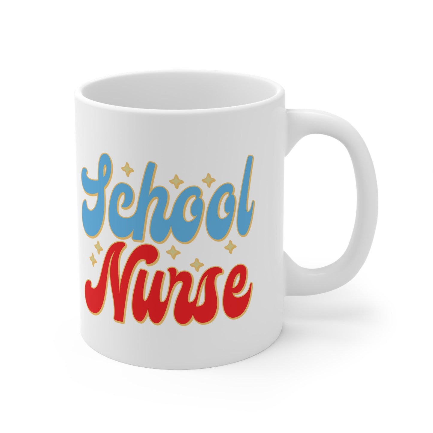 School Nurse Nursing Mug, I love nurses Mug, Awesome gift Mug for nurses, gift Mug for a special nurse, Thank you gift Mug for nurses