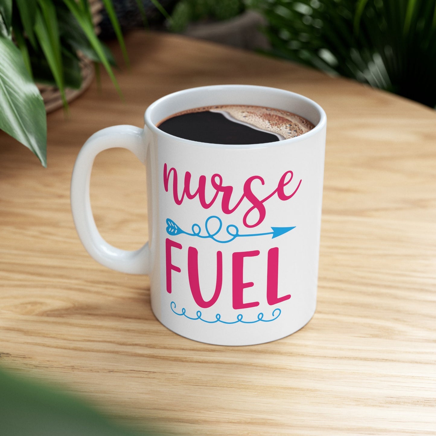 Nurse Fuel Nursing Mug, I love nurses Mug, Awesome gift Mug for nurses, gift Mug for a special nurse, Thank you gift Mug for nurses