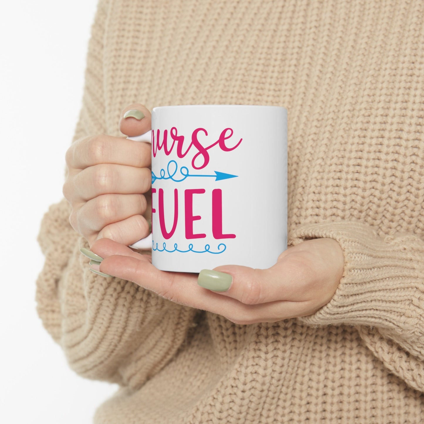 Nurse Fuel Nursing Mug, I love nurses Mug, Awesome gift Mug for nurses, gift Mug for a special nurse, Thank you gift Mug for nurses