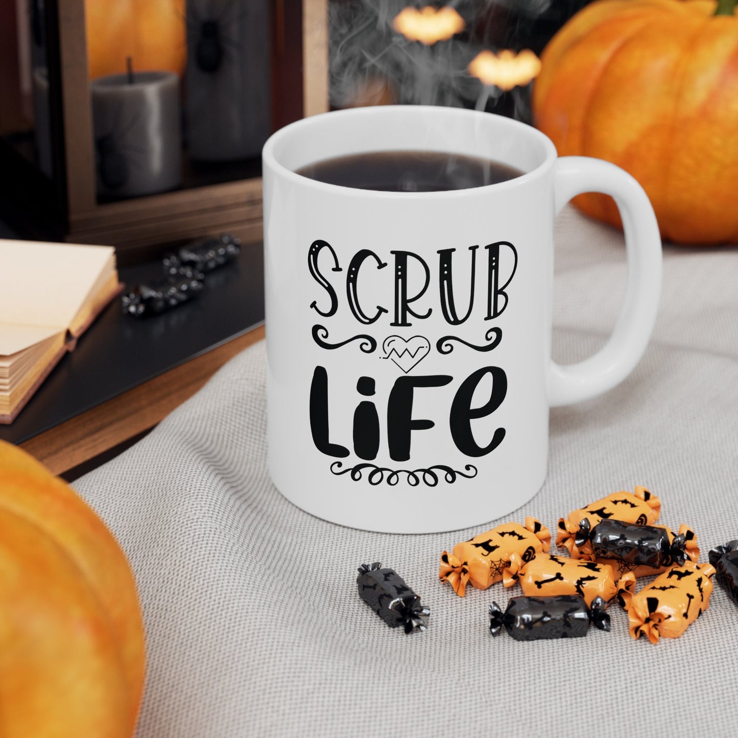 Scrub Life Nursing Mug, I love nurses Mug, Awesome gift Mug for nurses, gift Mug for a special nurse, Thank you gift Mug for nurses