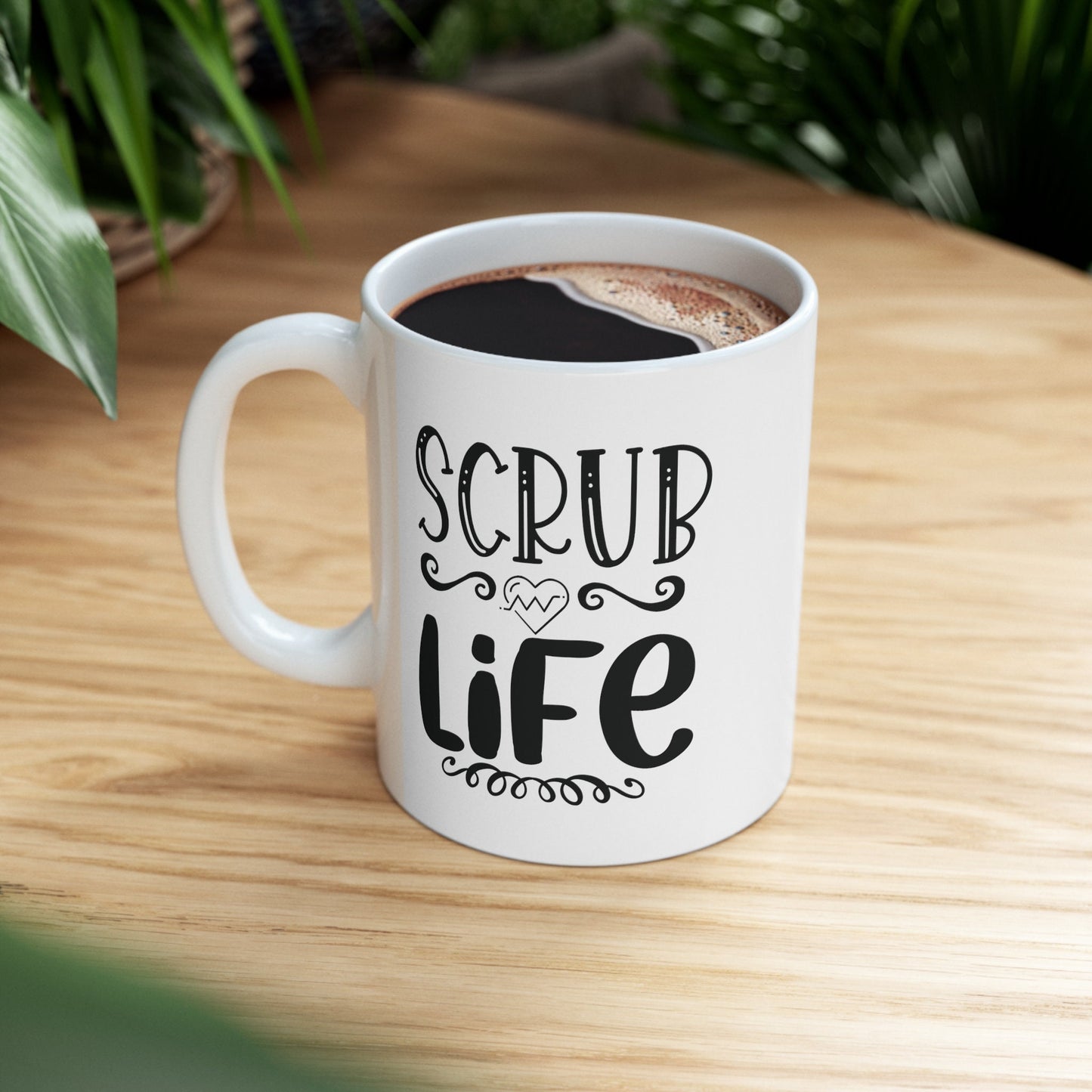 Scrub Life Nursing Mug, I love nurses Mug, Awesome gift Mug for nurses, gift Mug for a special nurse, Thank you gift Mug for nurses