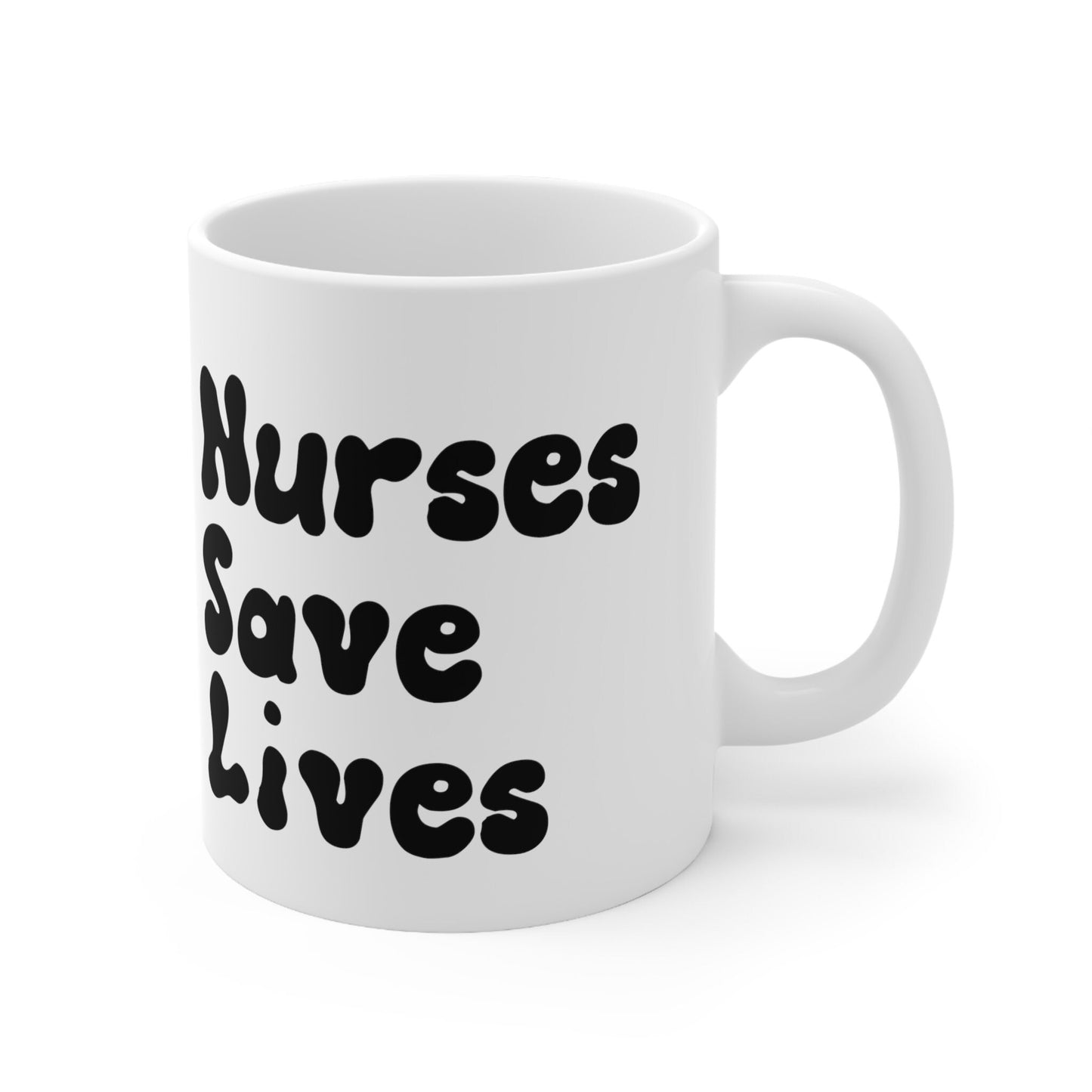 Nurses Save Lives Nursing Mug, I love nurses Mug, Awesome gift Mug for nurse, gift Mug for special nurse, Thank you gift Mug for nurse