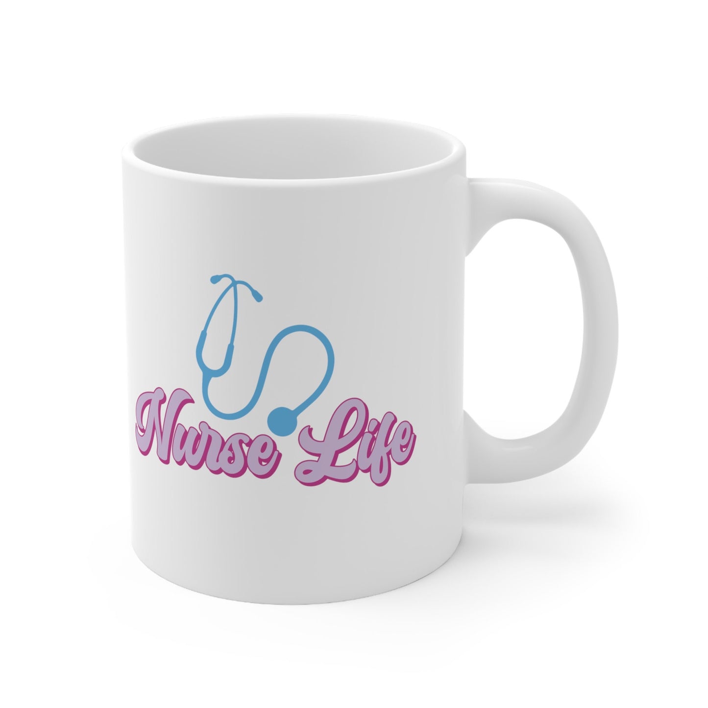 Nuse Life Scope Nursing Mug, I love nurses Mug, Awesome gift Mug for nurses, gift Mug for a special nurse, Thank you gift Mug for nurses