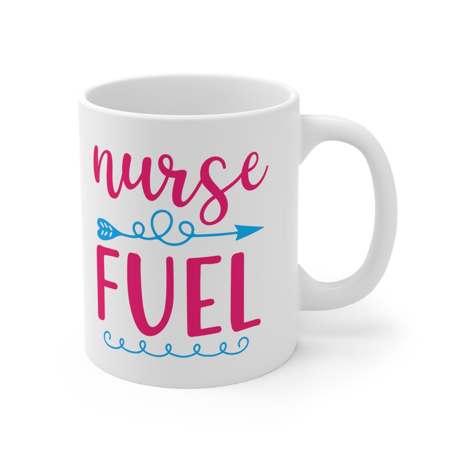 Nurse Fuel Nursing Mug, I love nurses Mug, Awesome gift Mug for nurses, gift Mug for a special nurse, Thank you gift Mug for nurses