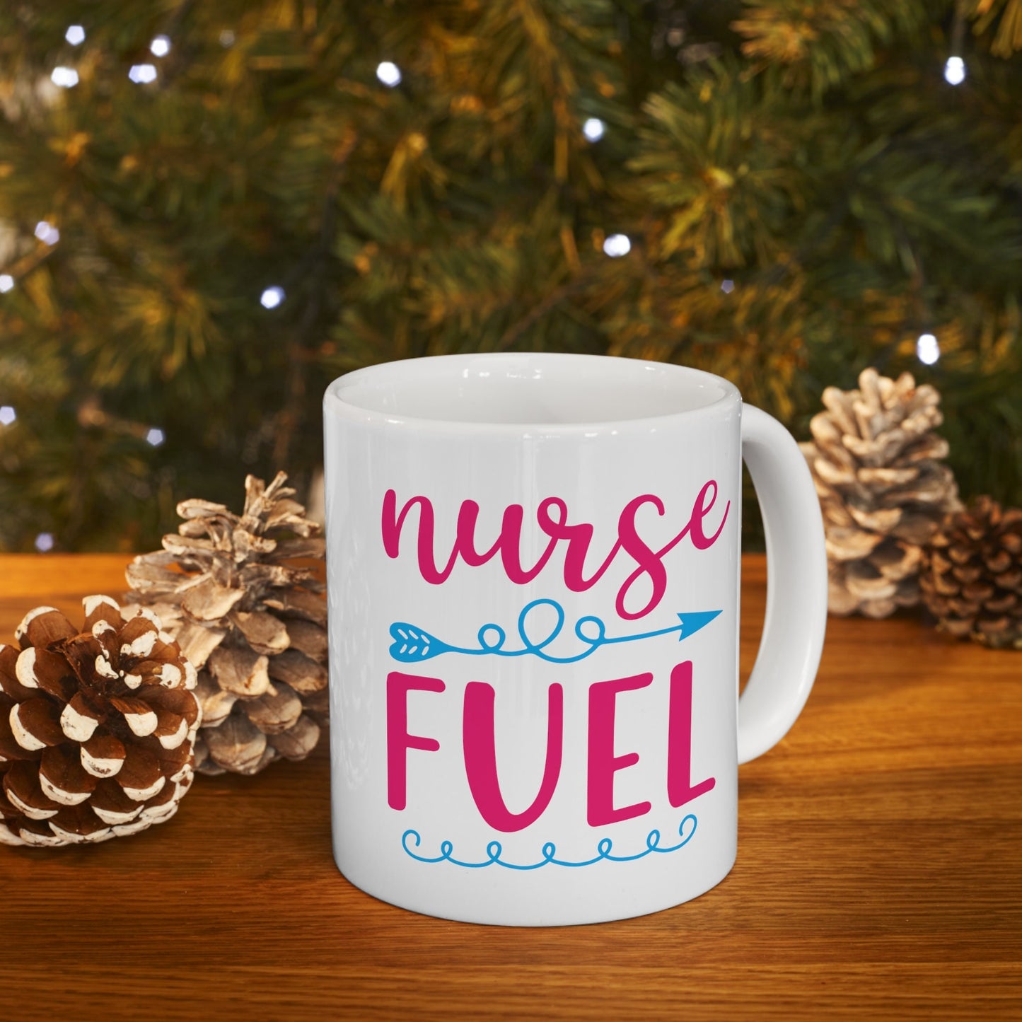 Nurse Fuel Nursing Mug, I love nurses Mug, Awesome gift Mug for nurses, gift Mug for a special nurse, Thank you gift Mug for nurses