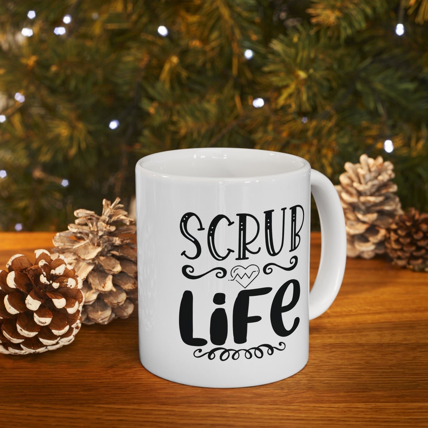 Scrub Life Nursing Mug, I love nurses Mug, Awesome gift Mug for nurses, gift Mug for a special nurse, Thank you gift Mug for nurses