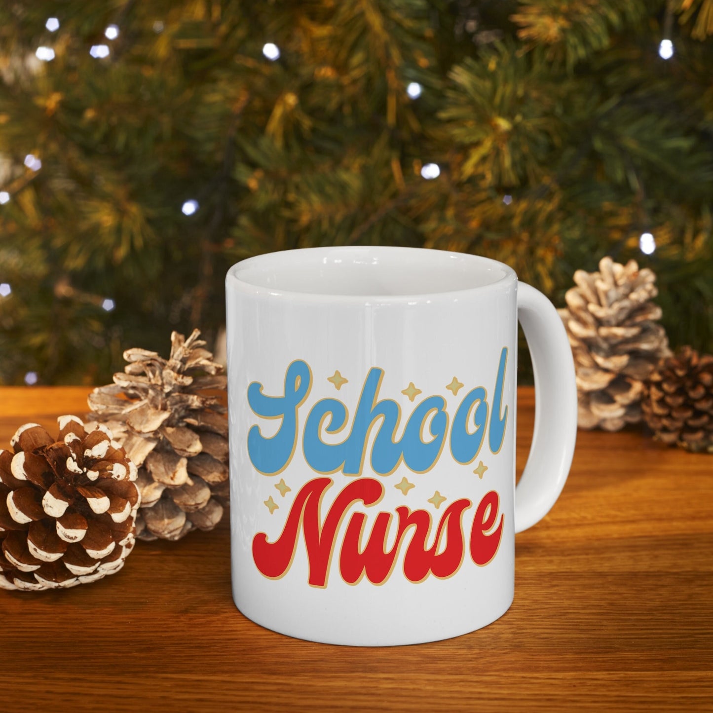 School Nurse Nursing Mug, I love nurses Mug, Awesome gift Mug for nurses, gift Mug for a special nurse, Thank you gift Mug for nurses