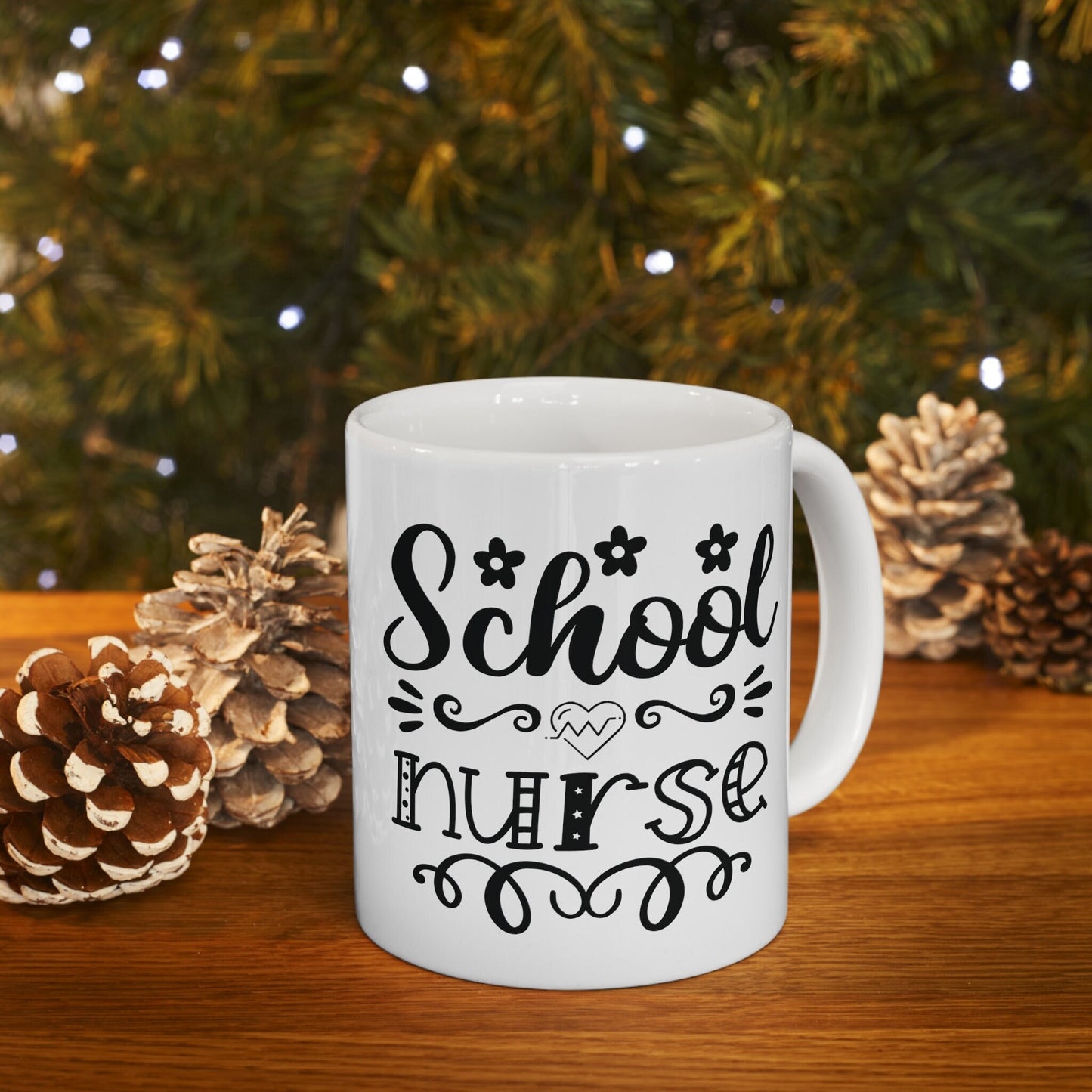 School Nurse Nursing Mug, I love nurses Mug, Awesome gift Mug for nurses, gift Mug for a special nurse, Thank you gift Mug for nurses