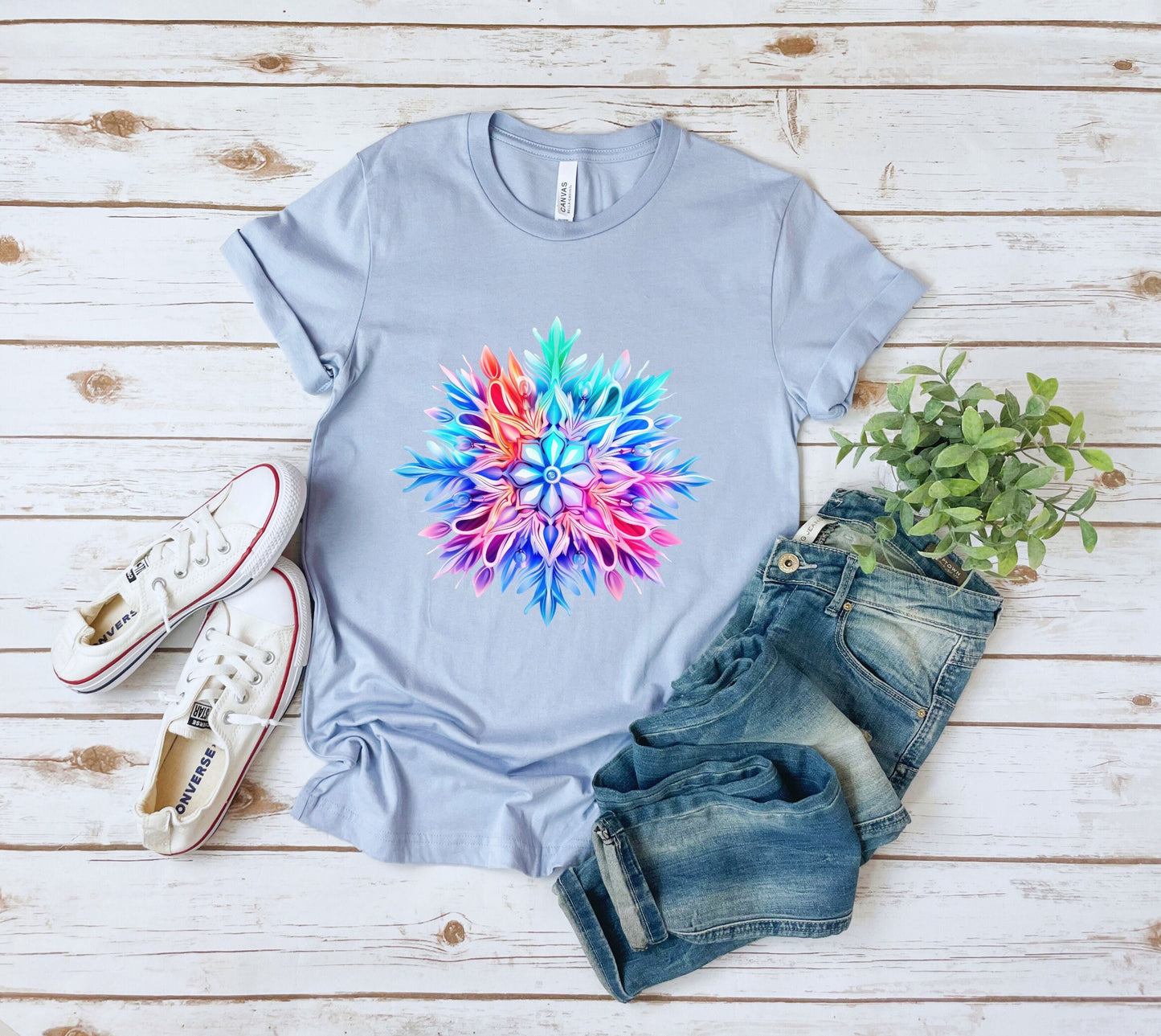 Snow Flake Christmas T-Shirt, Perfect Holiday Cheer Tee, Gift Shirt for Christmas Spirit, Cute Xmas Shirt for Family and friends