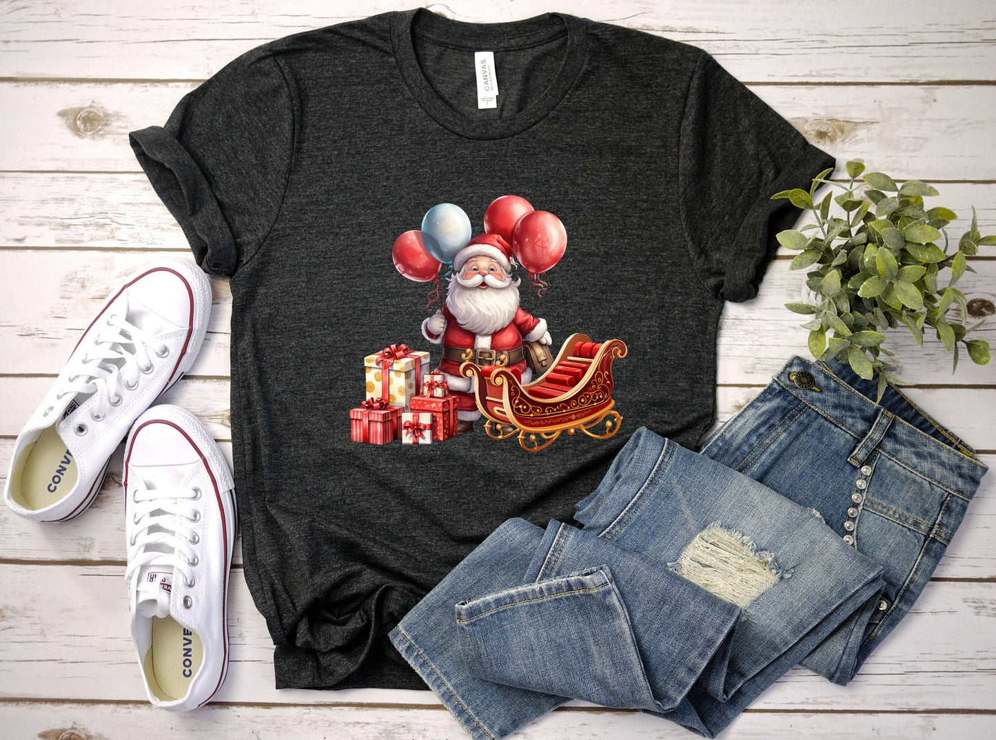 The Santas Sleigh with Presents T-Shirt. Makes the Perfect Gift for Friends, Family, Coworkers or yourself.  Check Out My Shop for even more Fun Designs.
www.scorpiontees.etsy.com