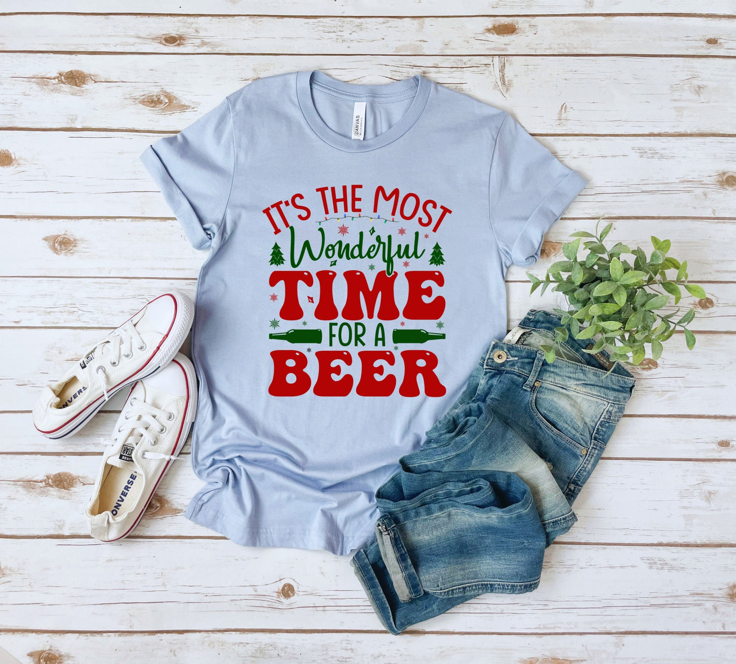 Its the Most Wonderful Time for a Beer Christmas T-Shirt Makes the Perfect Gift for Friends, Family, Coworkers or yourself.  Check Out My Shop for even more Great Designs.
www.scorpiontees.etsy.com