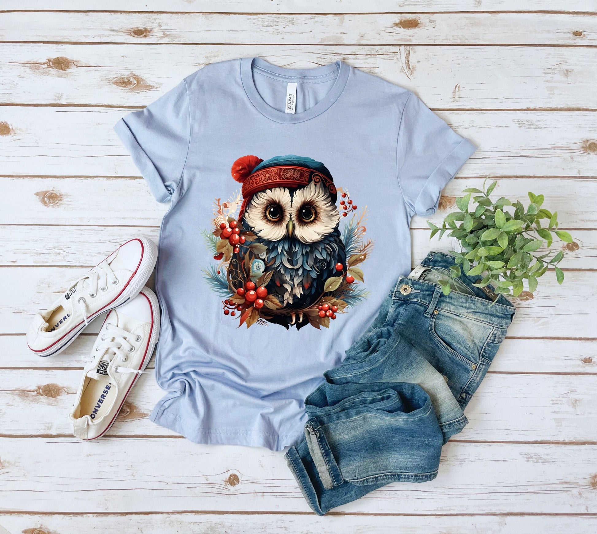 The Christmas bundled Owl Christmas T-Shirt Makes the Perfect Gift for Friends, Family, Coworkers or yourself.  Check Out My Shop for even more Great Designs.
www.scorpiontees.etsy.com