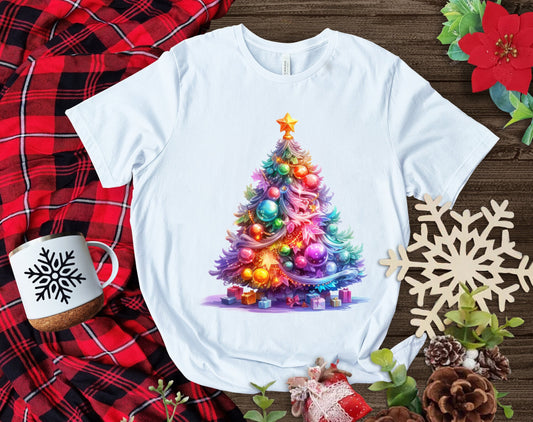 The Decorated Christmas Tree T-Shirt Makes the Perfect Gift for Friends, Family, Coworkers or yourself.  Check Out My Shop for even more Great Designs.
www.scorpiontees.etsy.com