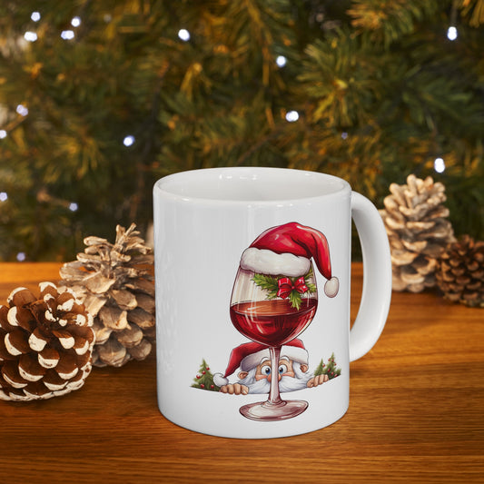 Holiday Spirit Drink Christmas Mug, Perfect Holiday Cheer Coffee Mug, Gift Mug for Christmas Spirit, Cute X-Mas mug for Family and friends