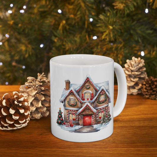 Winter Wonderland Christmas Mug, Perfect Holiday Cheer Coffee Mug, Gift Mug for Christmas Spirit, Cute Christmas mug for Family and friends